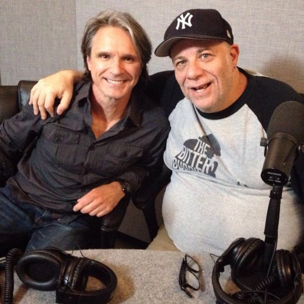 Richard Lucas with Eddie Pepitone for Eddie's PepTalks podcast