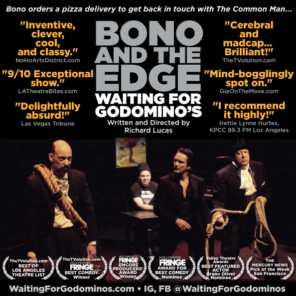Bono and The Edge Waiting for Godomino's - written and directed by Richard Lucas